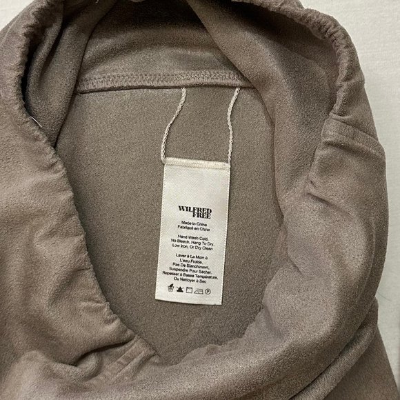 Aritzia Wilfred Daria Faux Suede High Waisted Leggings Size Small - Picture 5 of 7